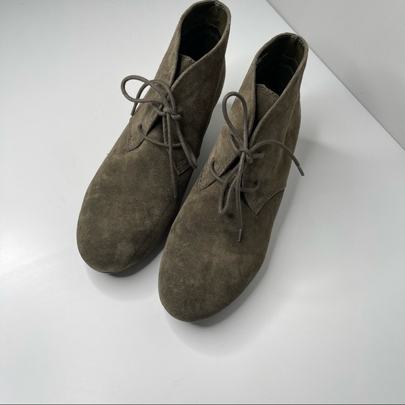 Nine West Joeyo suede wedge boots - Picture 6 of 9